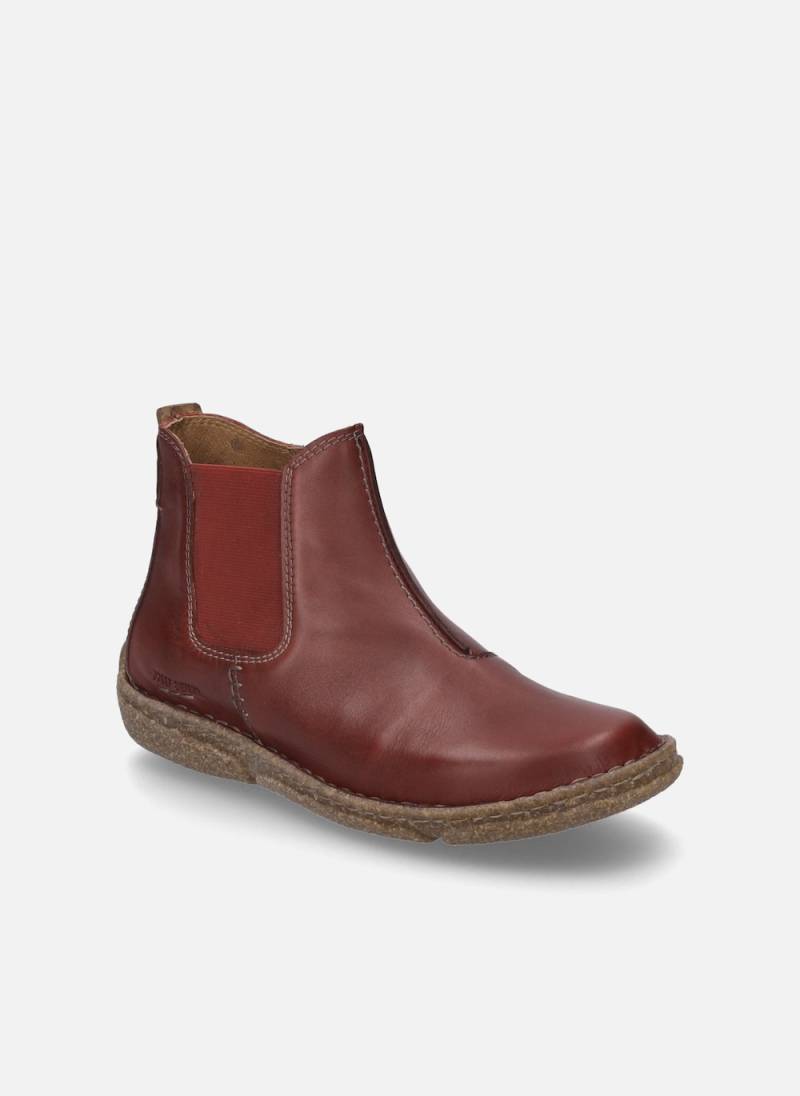 Große Größen Damen Stiefelette Neele 68, Damen, rot, Größe: 42, Leder, Happy Size DE Women von JOSEF SEIBEL
