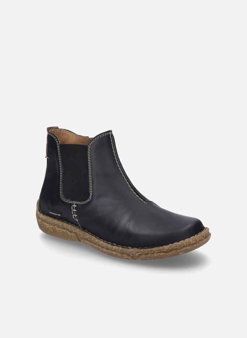 Große Größen Damen Stiefelette Neele 68, Damen, schwarz, Größe: 38, Leder, Happy Size DE Women von JOSEF SEIBEL