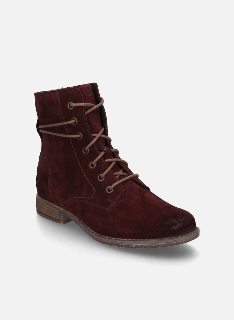 Große Größen Damen Stiefelette Sienna 70, Damen, rot, Größe: 39, Leder, Happy Size DE Women von JOSEF SEIBEL