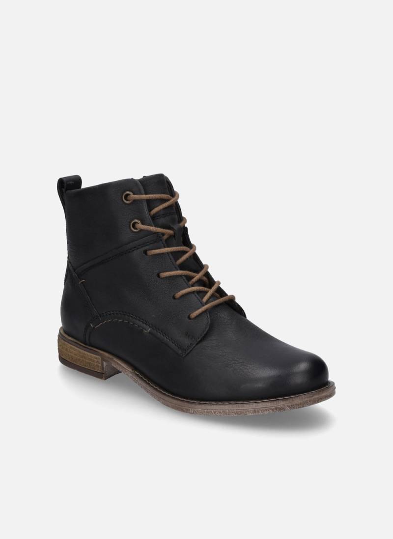 Große Größen Damen Stiefelette Sienna 95, Damen, schwarz, Größe: 40, Leder, Happy Size DE Women von JOSEF SEIBEL
