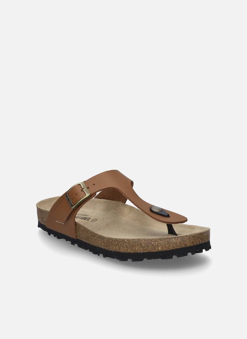 Große Größen Damen Zehentrenner Hermine 02, Damen, braun, Größe: 38, Leder, Happy Size DE Women von JOSEF SEIBEL