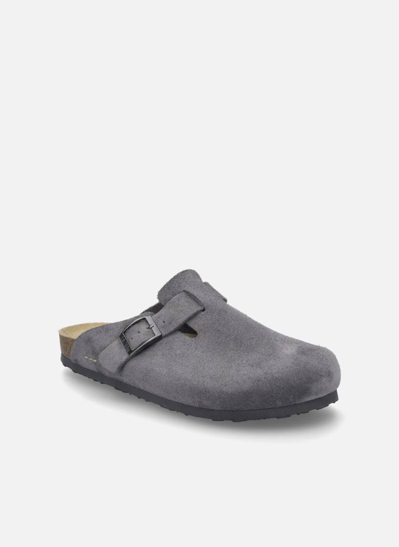 Große Größen Herren Clog Josef 04, Herren, grau, Größe: 40, Leder, Happy Size DE Men von JOSEF SEIBEL