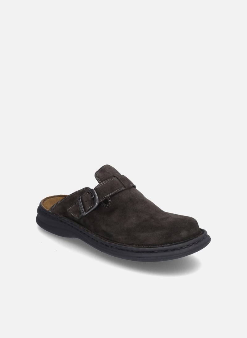 Große Größen Herren Clog Madrid, Herren, grau, Größe: 44, Leder, Happy Size DE Men von JOSEF SEIBEL