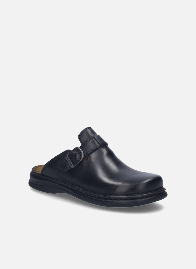 Große Größen Herren Clog Madrid, Herren, schwarz, Größe: 39, Sonstige/Leder, Happy Size DE Men von JOSEF SEIBEL