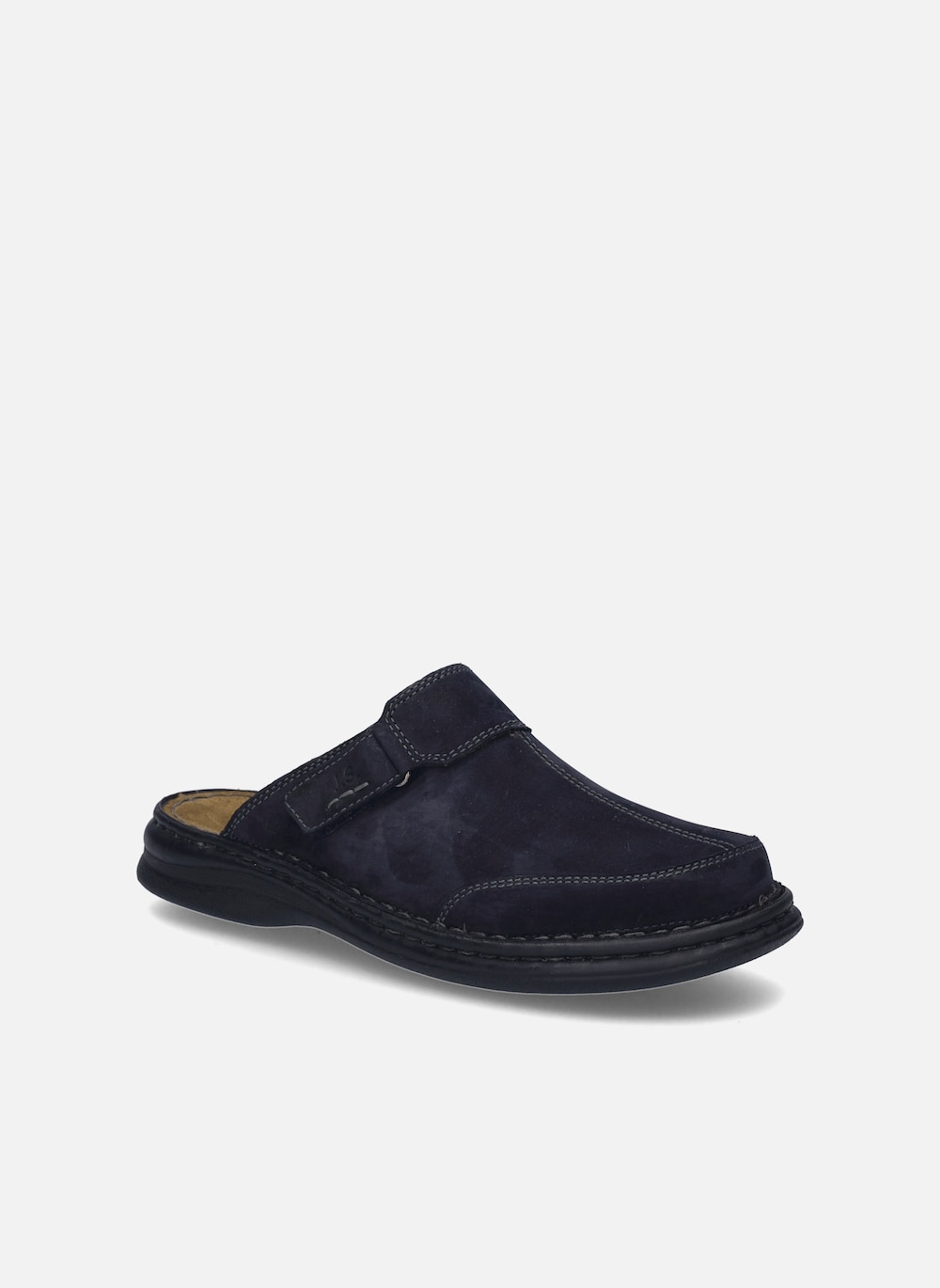 Große Größen Herren Clog Max 93, Herren, blau, Größe: 50, Leder, Happy Size DE Men von JOSEF SEIBEL