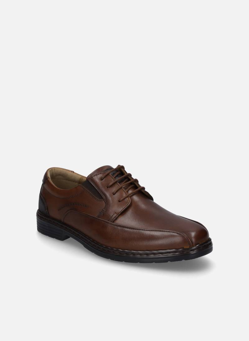 Große Größen Herren Halbschuh Alastair 04, Herren, braun, Größe: 39, Leder, Happy Size DE Men von JOSEF SEIBEL