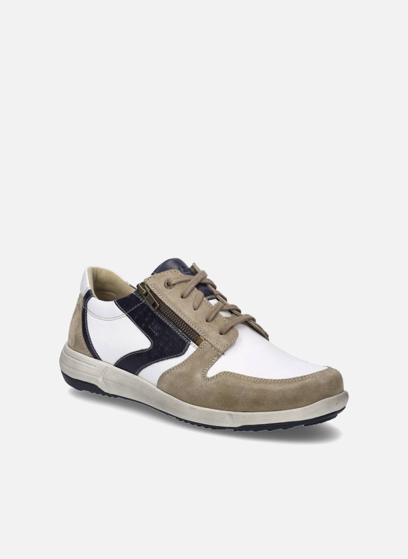 Große Größen Herren Halbschuh Enrico 20, Herren, beige, Größe: 42, Leder, Happy Size DE Men von JOSEF SEIBEL