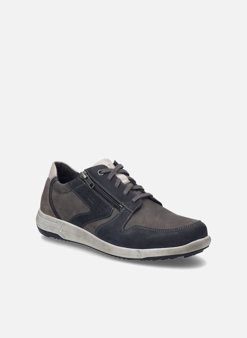 Große Größen Herren Halbschuh Enrico 20, Herren, grau, Größe: 46, Leder, Happy Size DE Men von JOSEF SEIBEL