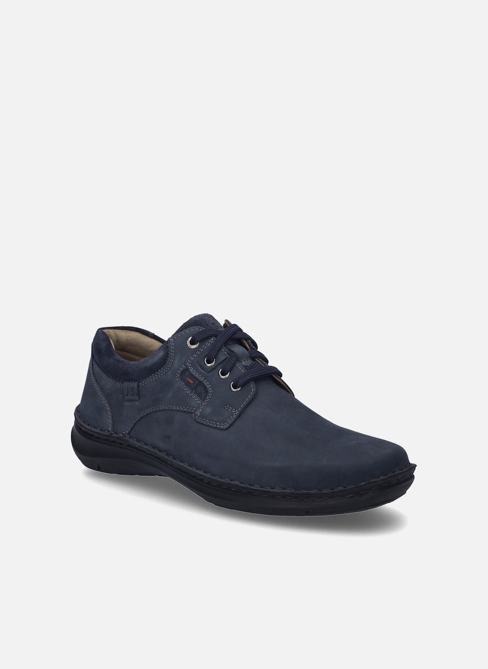 Große Größen Herren Halbschuh New Anvers 36, Herren, blau, Größe: 50, Leder, Happy Size DE Men von JOSEF SEIBEL