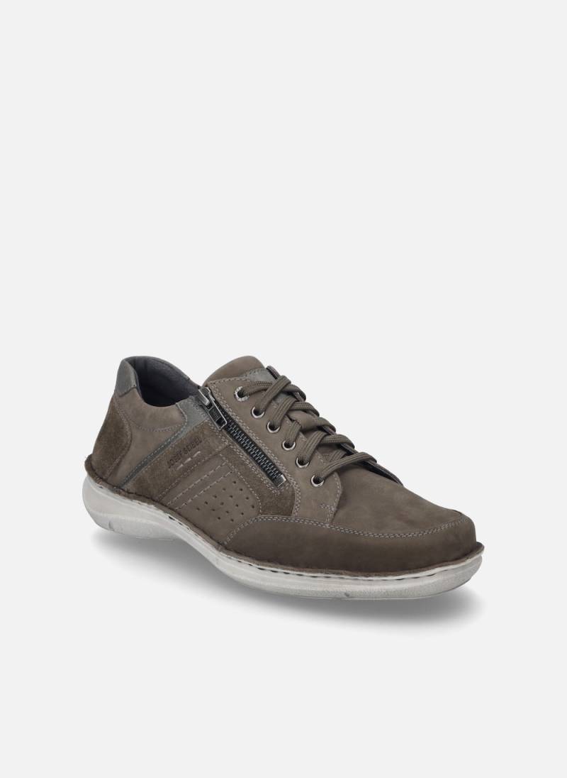Große Größen Herren Halbschuh New Anvers 87, Herren, grau, Größe: 39, Leder, Happy Size DE Men von JOSEF SEIBEL