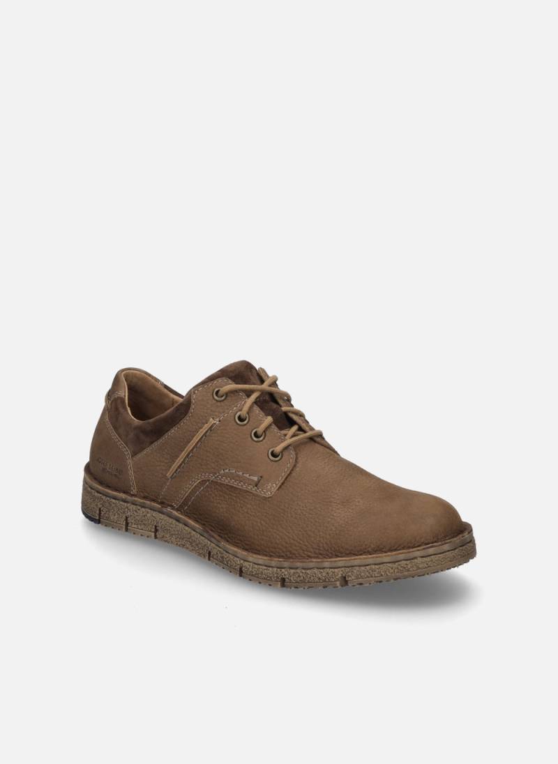 Große Größen Herren Halbschuh Ruben 02, Herren, braun, Größe: 44, Leder, Happy Size DE Men von JOSEF SEIBEL