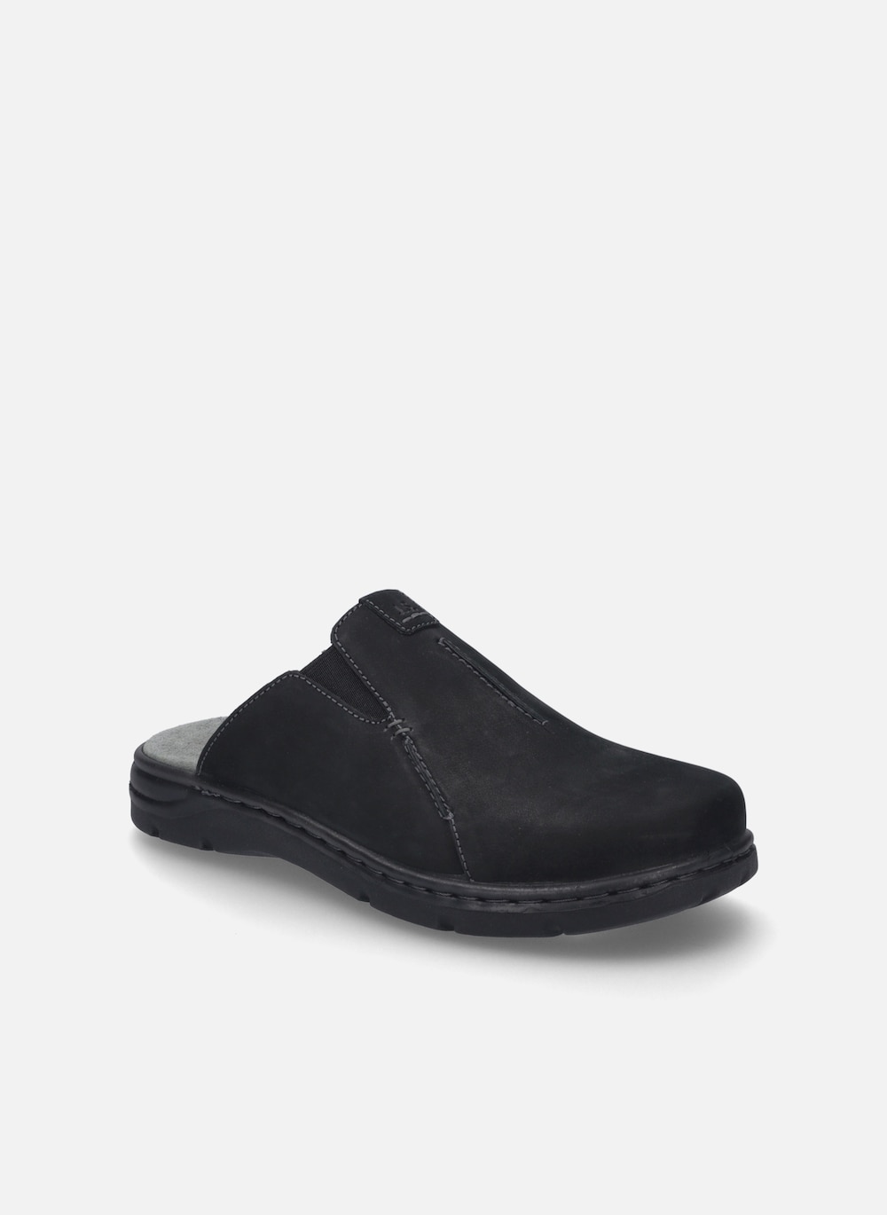 Große Größen Herren Hausschuh Marlon 07, Herren, schwarz, Größe: 47, Sonstige/Leder, Happy Size DE Men von JOSEF SEIBEL