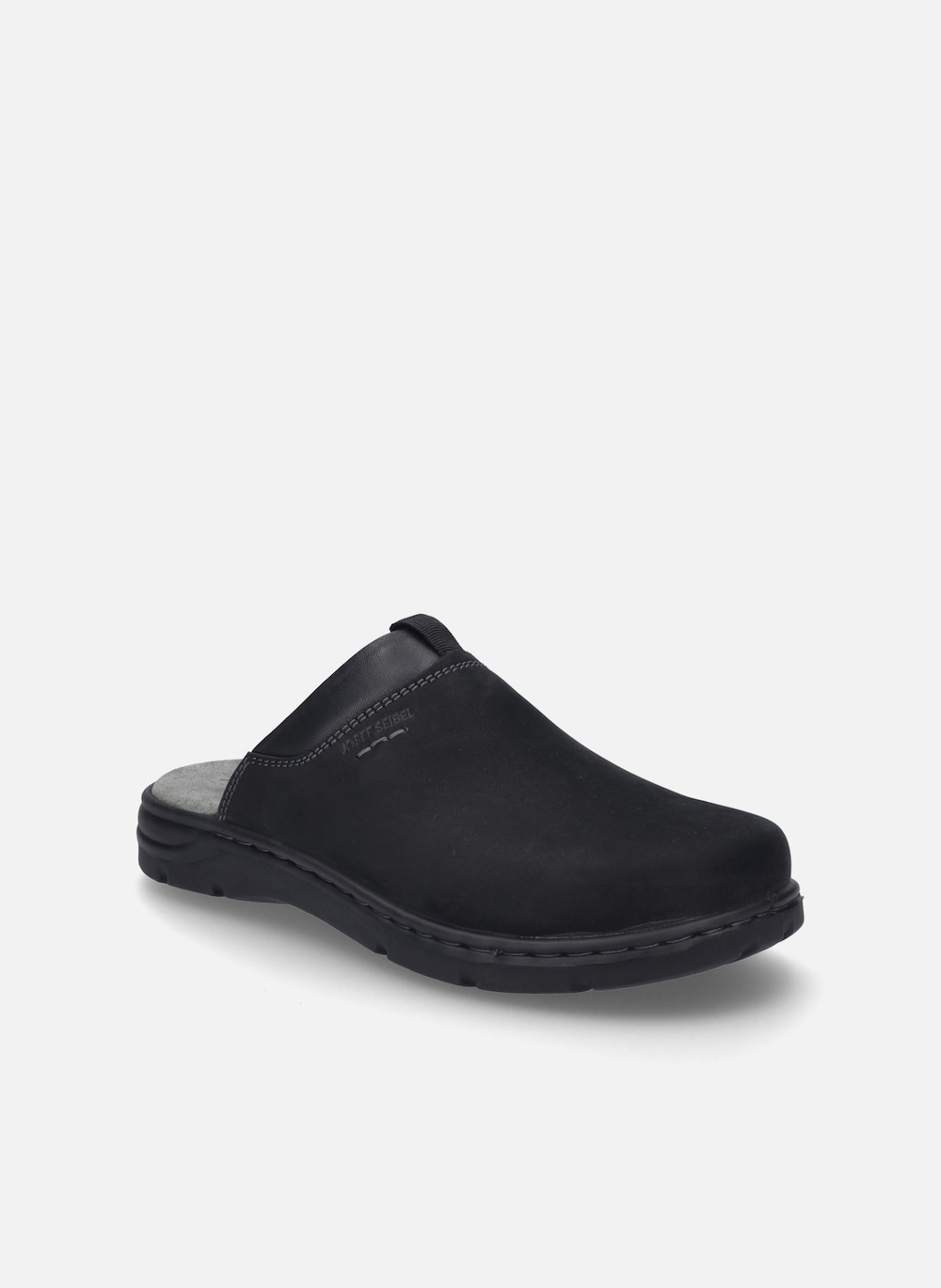 Große Größen Herren Hausschuh Marlon 08, Herren, schwarz, Größe: 42, Leder, Happy Size DE Men von JOSEF SEIBEL