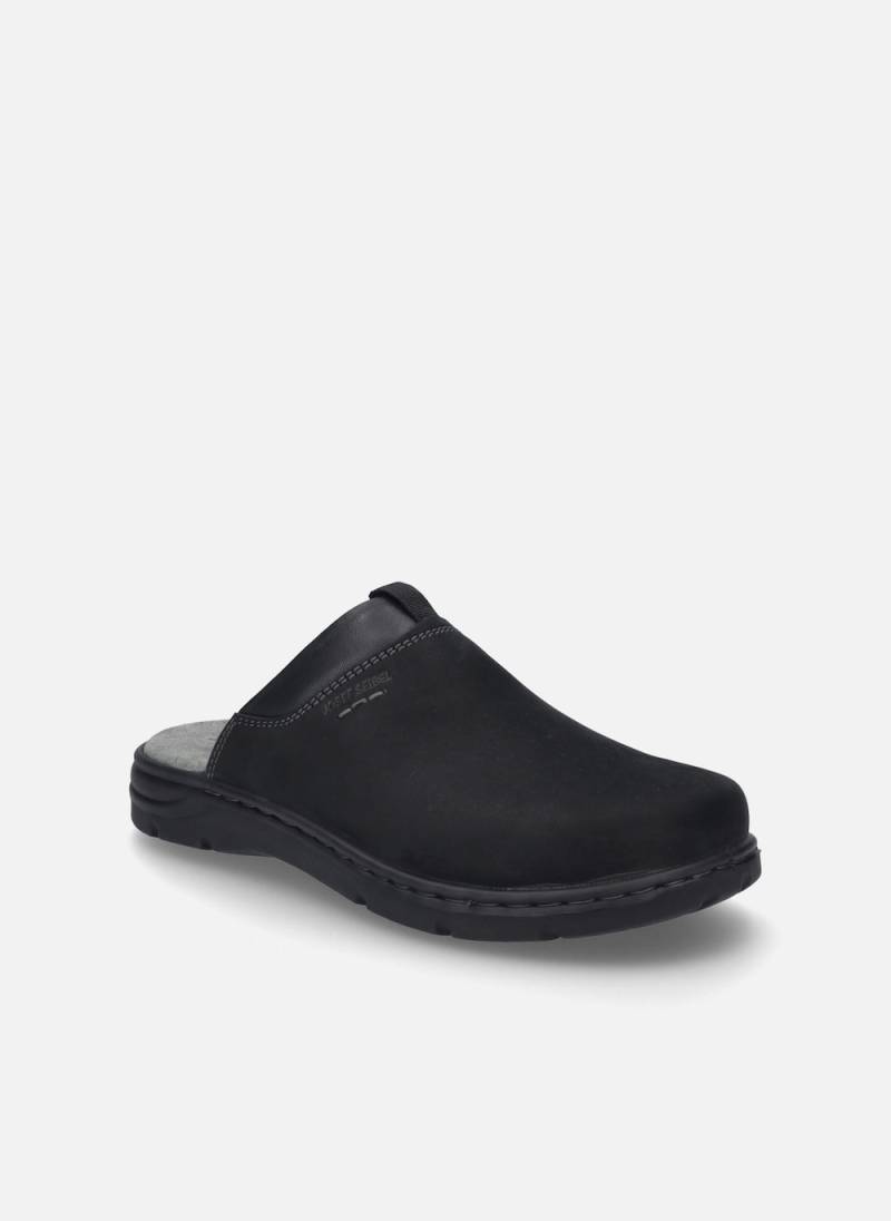 Große Größen Herren Hausschuh Marlon 08, Herren, schwarz, Größe: 46, Leder, Happy Size DE Men von JOSEF SEIBEL