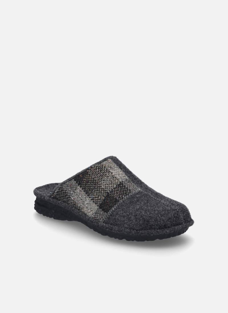 Große Größen Herren Hausschuh Toulouse 04, Herren, grau, Größe: 44, Sonstige, Happy Size DE Men von JOSEF SEIBEL