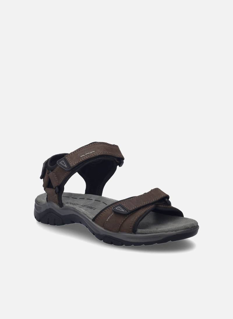 Große Größen Herren Sandale Arlo 01, Herren, braun, Größe: 43, Sonstige/Leder, Happy Size DE Men von JOSEF SEIBEL