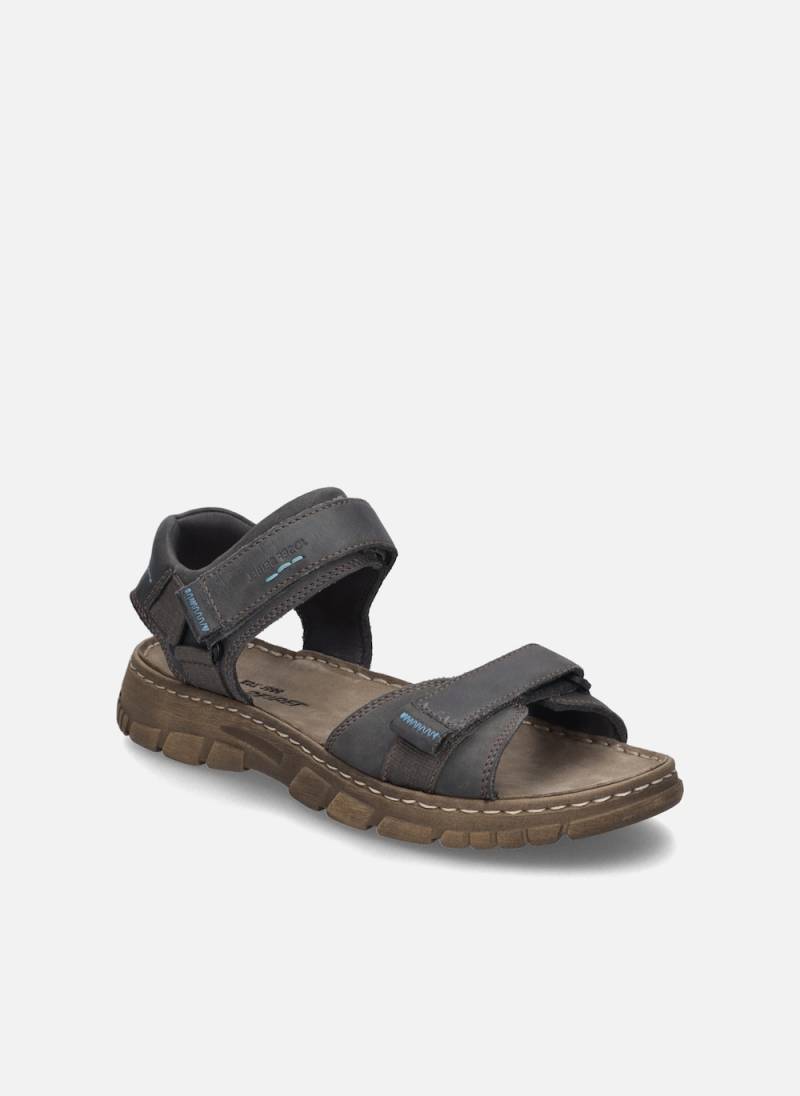 Große Größen Herren Sandale Brendan 01, Herren, grau, Größe: 45, Sonstige/Leder, Happy Size DE Men von JOSEF SEIBEL