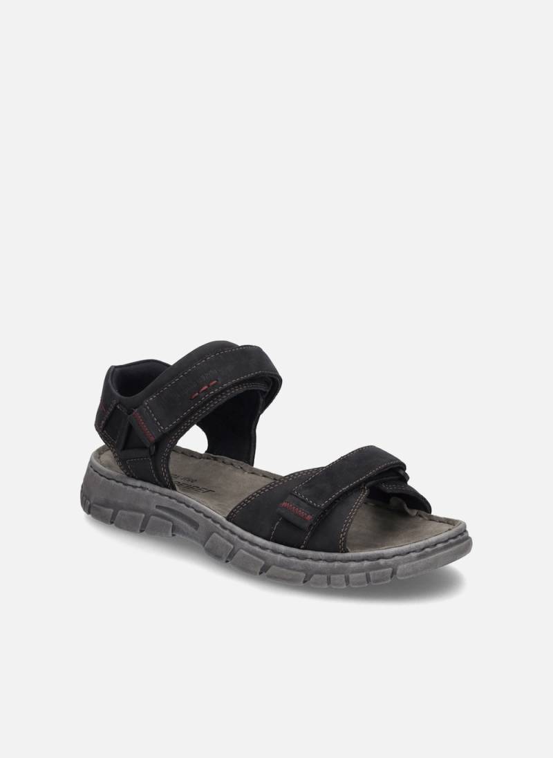 Große Größen Herren Sandale Brendan 01, Herren, schwarz, Größe: 40, Sonstige/Leder, Happy Size DE Men von JOSEF SEIBEL