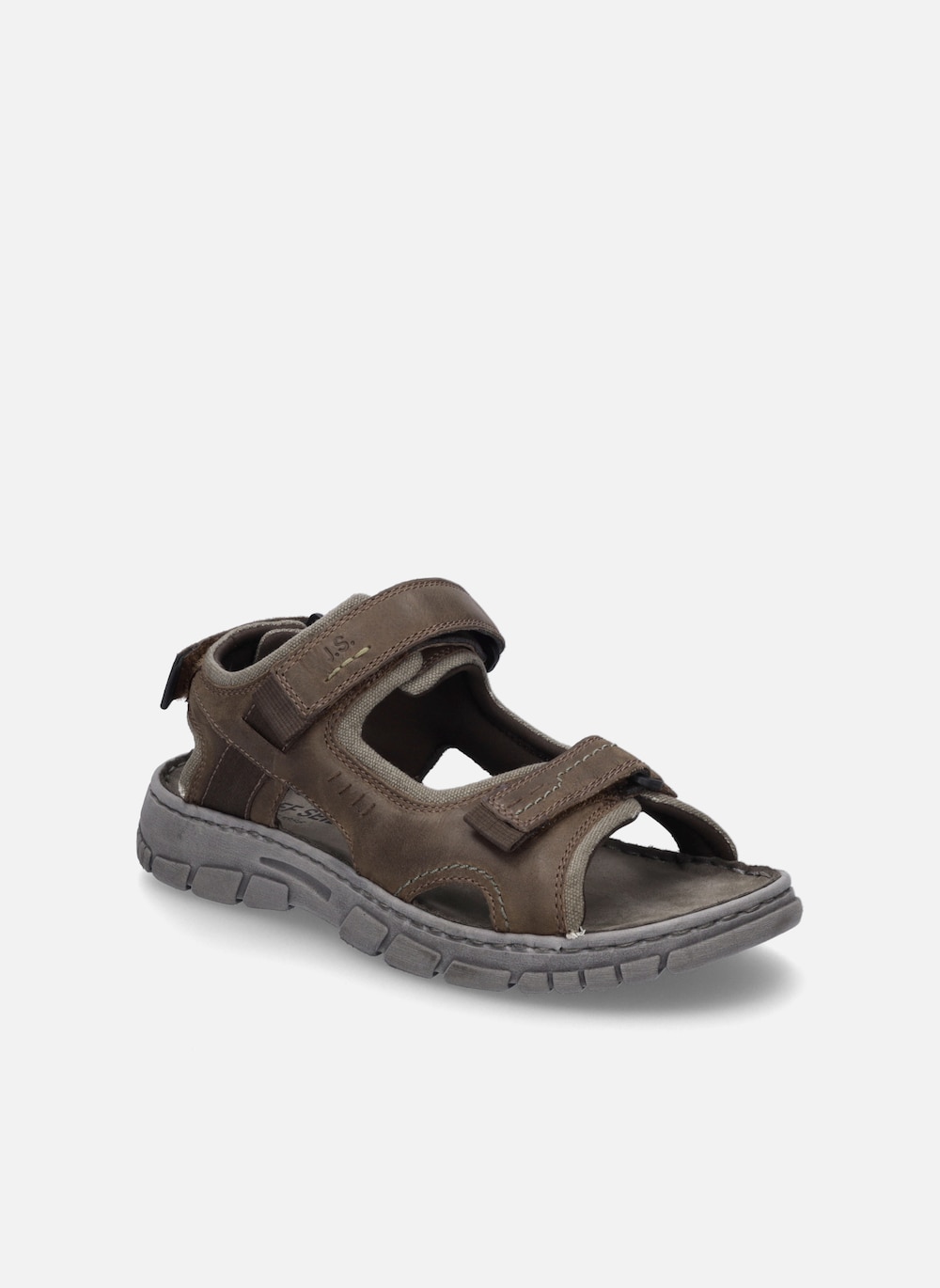 Große Größen Herren Sandale Brendan 04, Herren, braun, Größe: 41, Sonstige, Happy Size DE Men von JOSEF SEIBEL