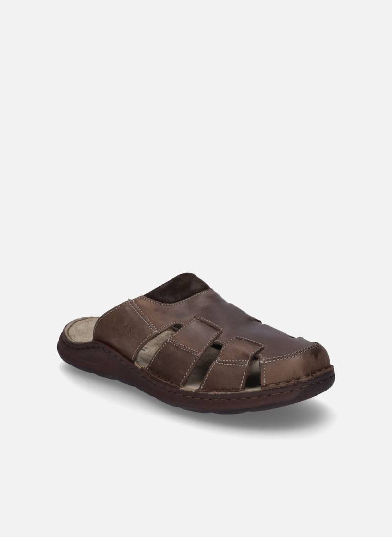 Große Größen Herren Sandale Maverick 02, Herren, braun, Größe: 40, Leder, Happy Size DE Men von JOSEF SEIBEL