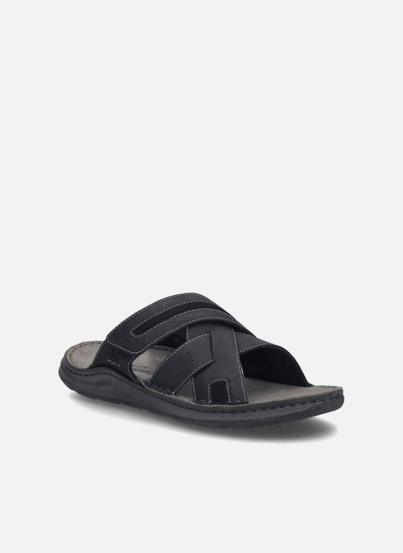 Große Größen Herren Sandale Maverick 22, Herren, schwarz, Größe: 43, Sonstige/Leder, Happy Size DE Men von JOSEF SEIBEL