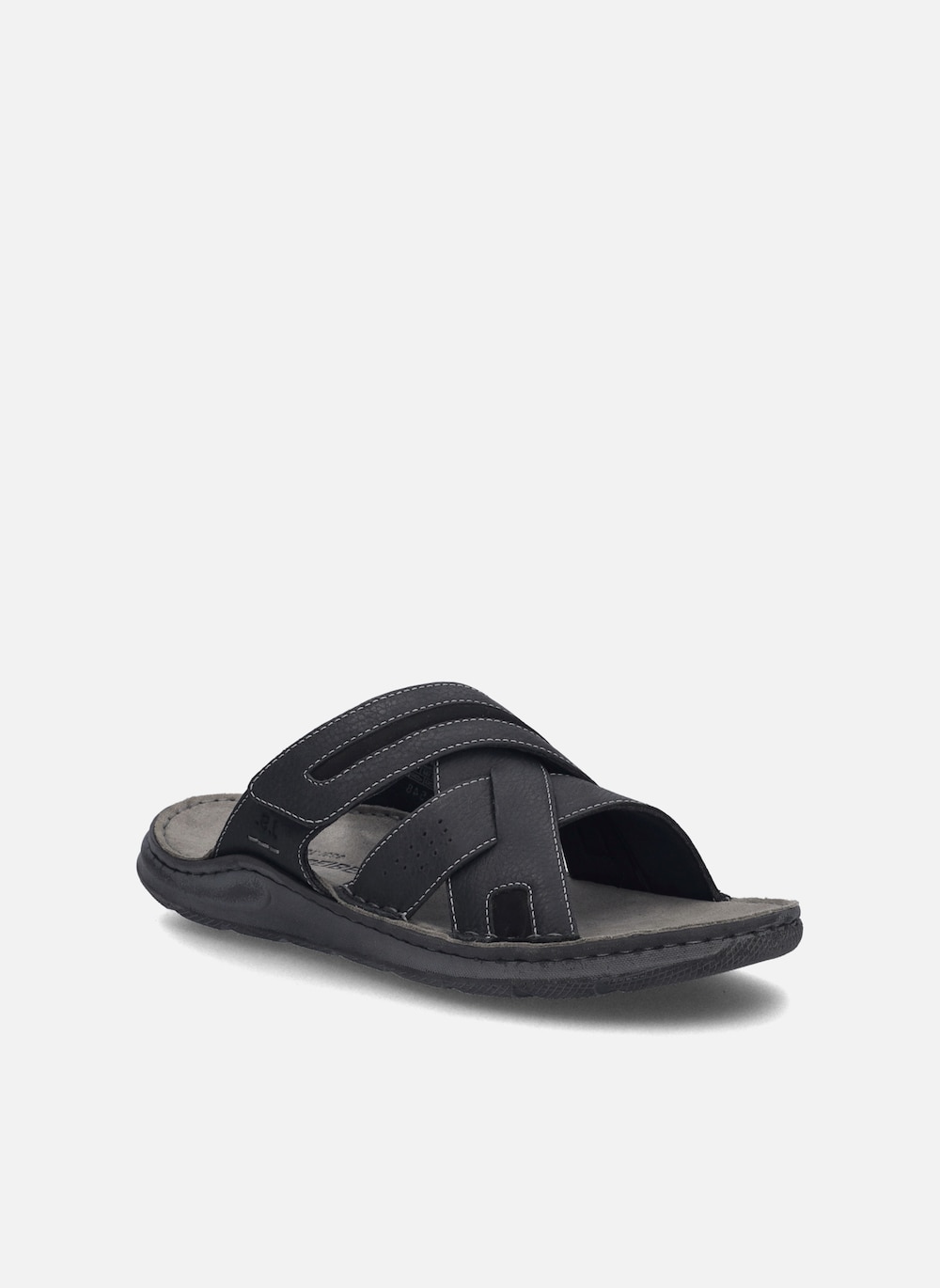 Große Größen Herren Sandale Maverick 22, Herren, schwarz, Größe: 45, Sonstige/Leder, Happy Size DE Men von JOSEF SEIBEL