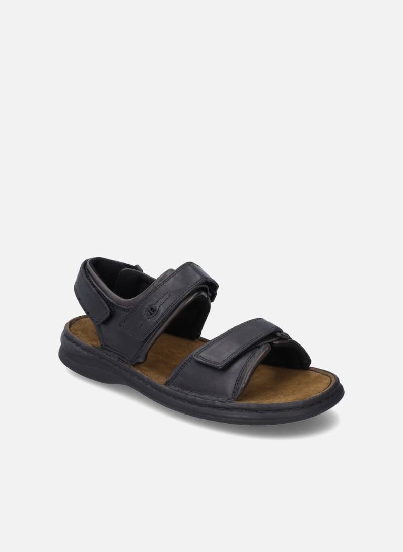 Große Größen Herren Sandale Rafe, Herren, schwarz, Größe: 44, Sonstige/Leder, Happy Size DE Men von JOSEF SEIBEL