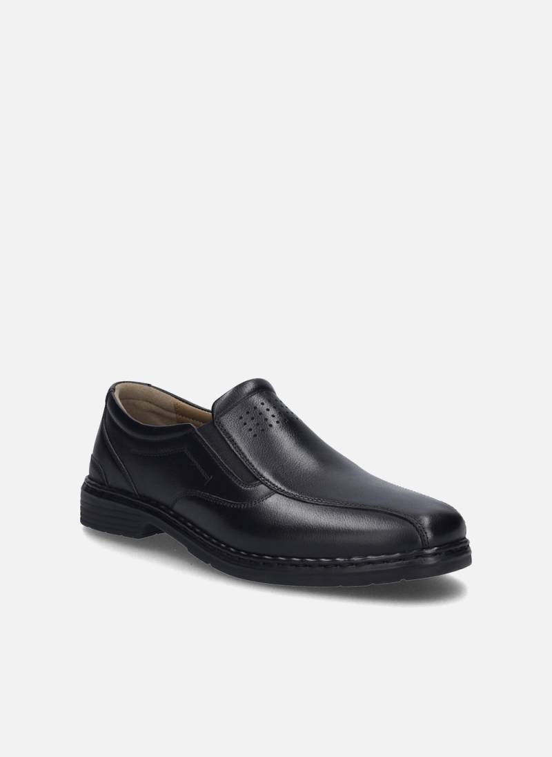 Große Größen Herren Slipper Alastair 19, Herren, schwarz, Größe: 45, Leder, Happy Size DE Men von JOSEF SEIBEL