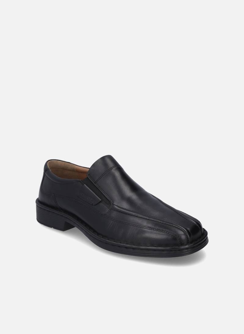 Große Größen Herren Slipper Bradfjord 07, Herren, schwarz, Größe: 47, Leder, Happy Size DE Men von JOSEF SEIBEL