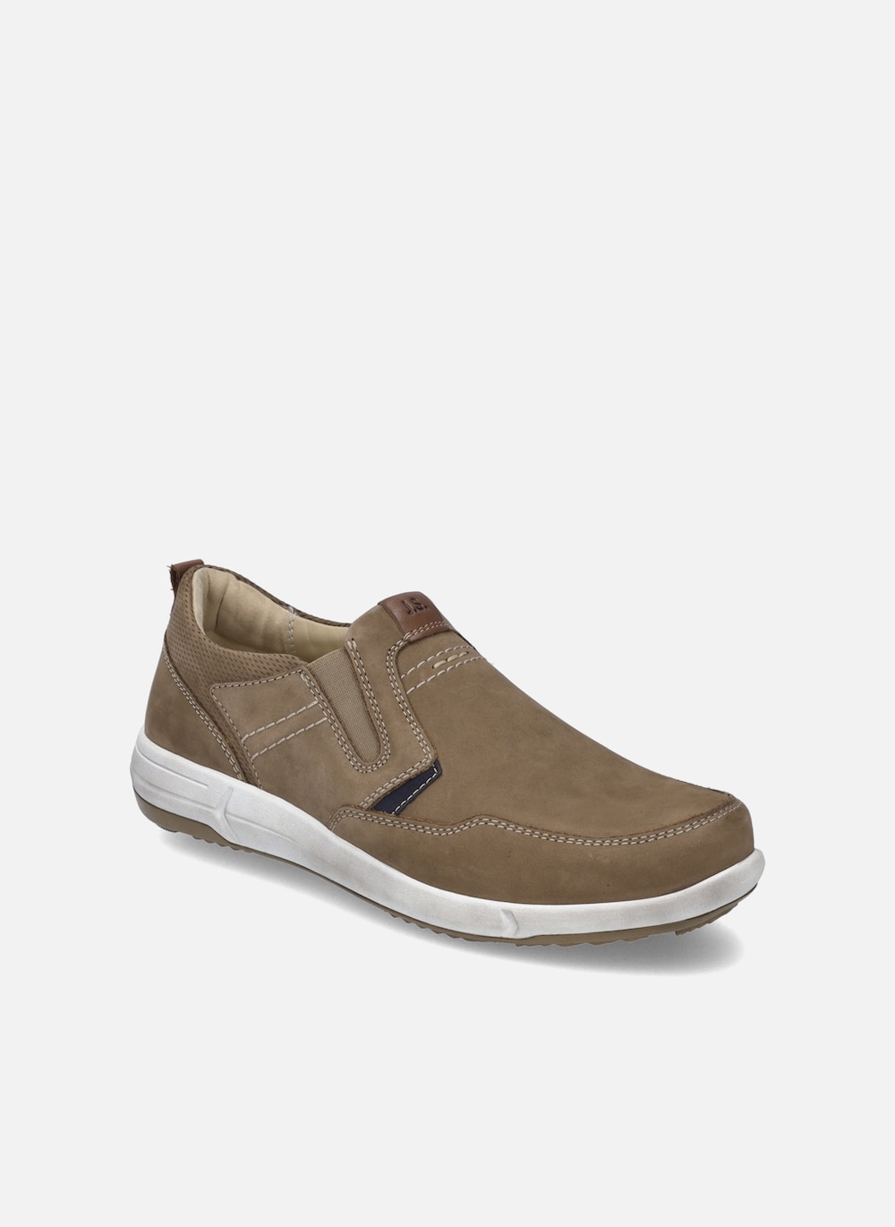 Große Größen Herren Slipper Enrico 4, Herren, braun, Größe: 44, Leder, Happy Size DE Men von JOSEF SEIBEL