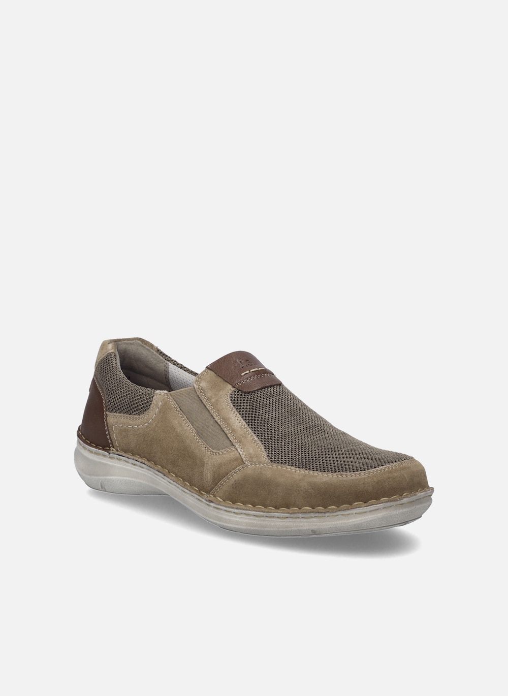 Große Größen Herren Slipper New Anvers 78, Herren, beige, Größe: 46, Sonstige/Leder, Happy Size DE Men von JOSEF SEIBEL