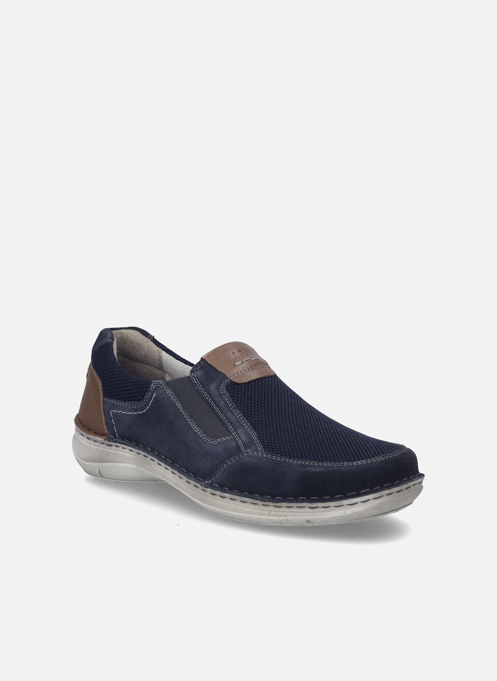 Große Größen Herren Slipper New Anvers 78, Herren, blau, Größe: 39, Sonstige/Leder, Happy Size DE Men von JOSEF SEIBEL