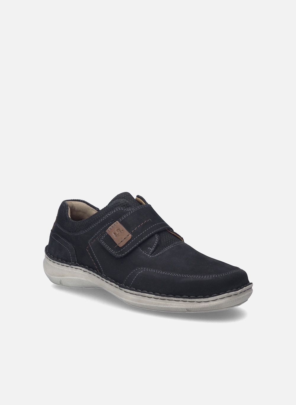 Große Größen Herren Slipper New Anvers 83, Herren, grau, Größe: 39, Leder, Happy Size DE Men von JOSEF SEIBEL