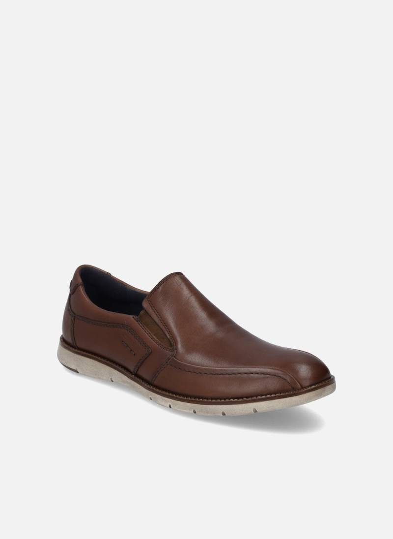 Große Größen Herren Slipper Tyler 38, Herren, braun, Größe: 45, Leder, Happy Size DE Men von JOSEF SEIBEL