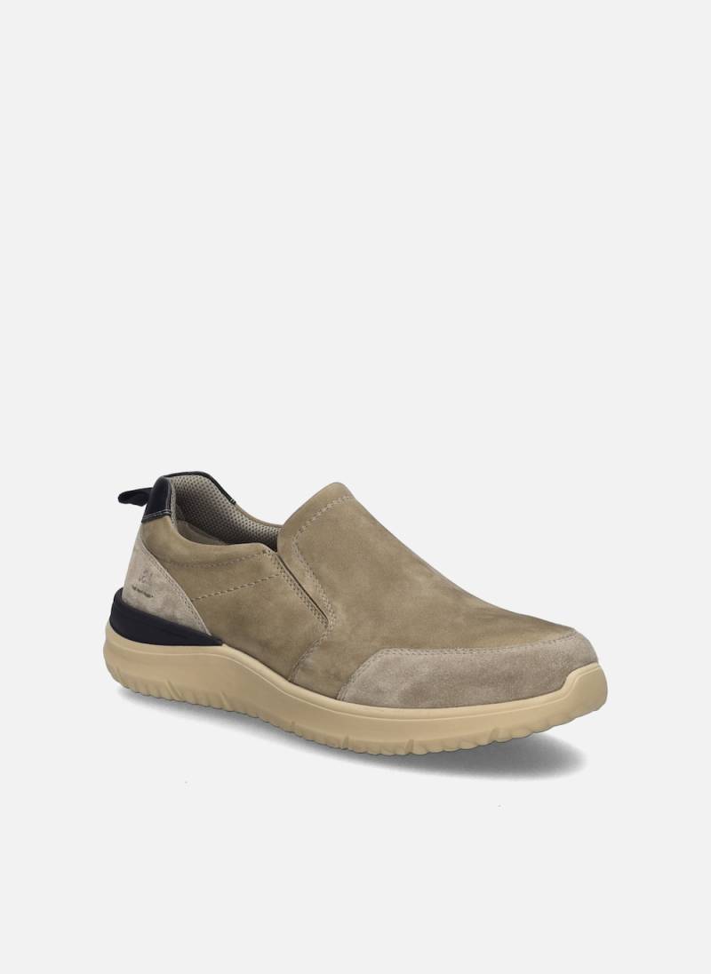 Große Größen Herren Slipper Wales 04, Herren, beige, Größe: 42, Sonstige/Leder, Happy Size DE Men von JOSEF SEIBEL