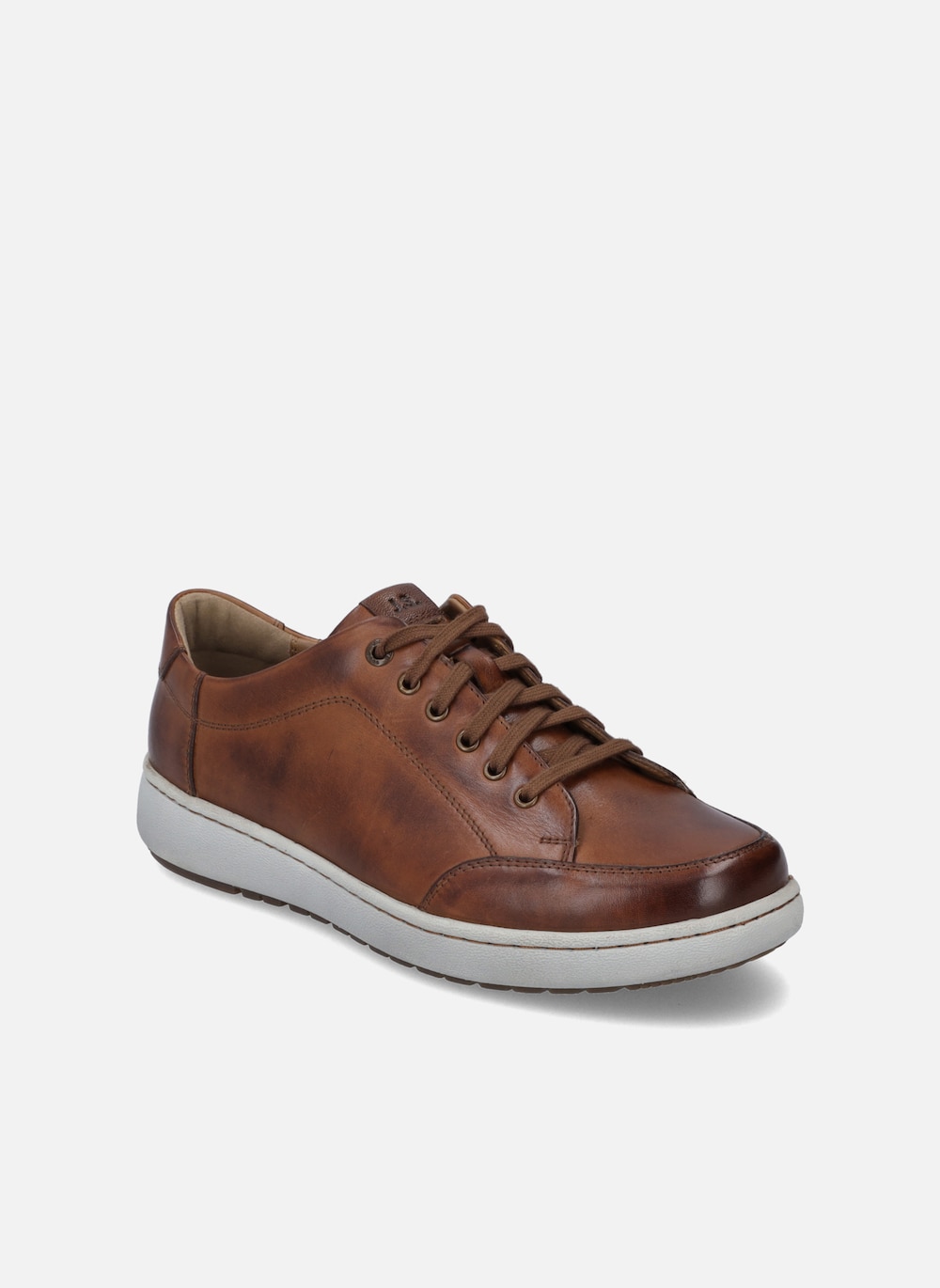 Große Größen Herren Sneaker David 03, Herren, braun, Größe: 39, Leder, Happy Size DE Men von JOSEF SEIBEL