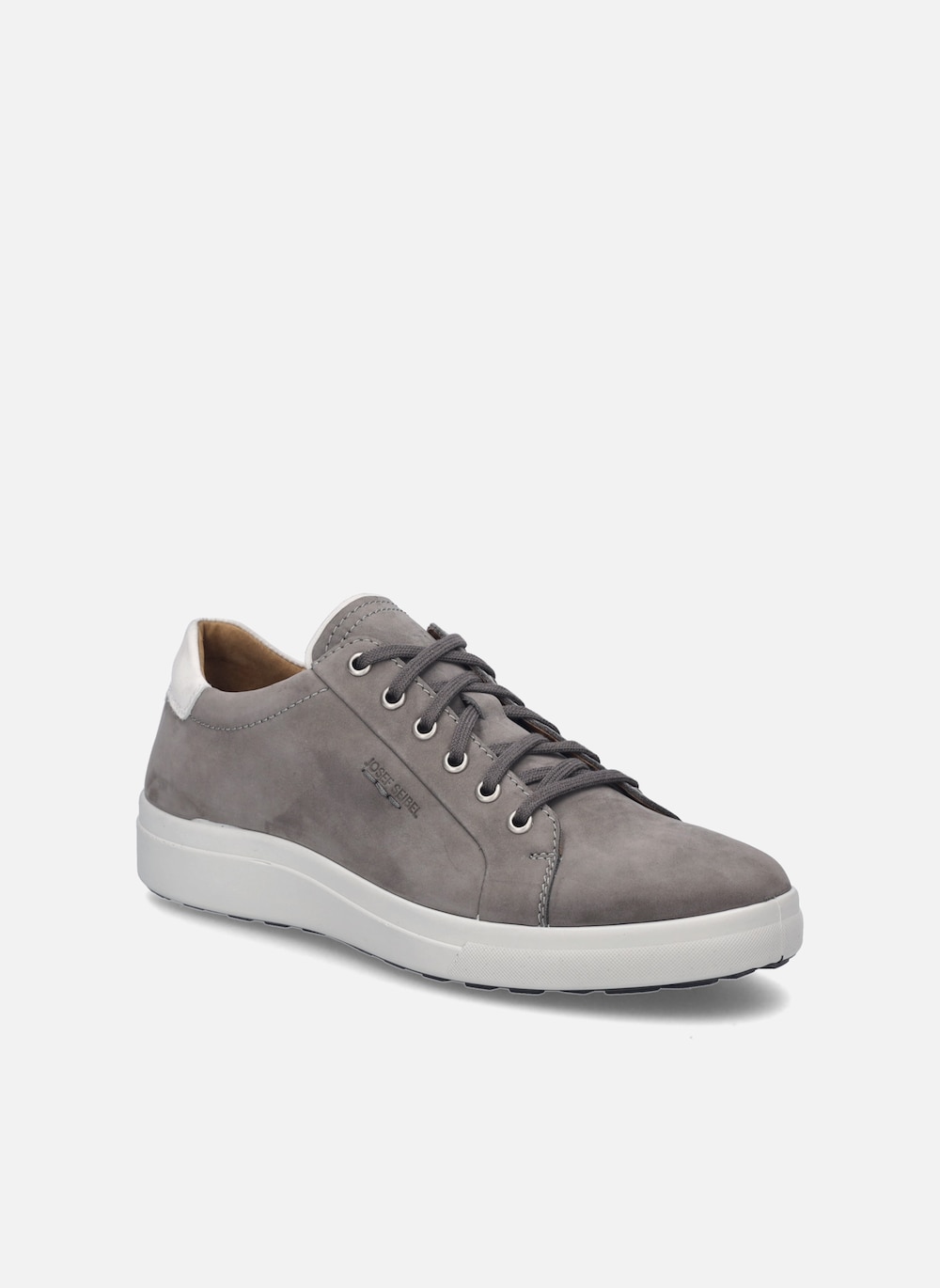 Große Größen Herren Sneaker Maddox 05, Herren, grau, Größe: 44, Leder, Happy Size DE Men von JOSEF SEIBEL