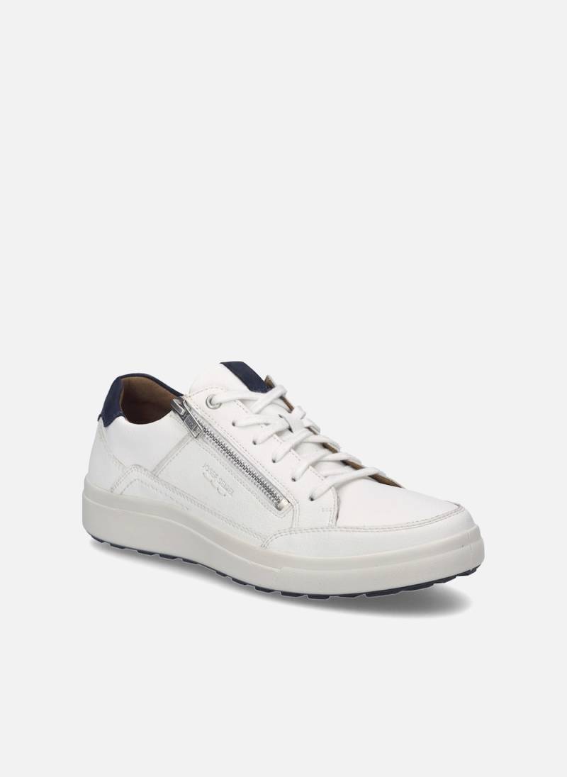 Große Größen Herren Sneaker Maddox 07, Herren, weiß, Größe: 41, Leder, Happy Size DE Men von JOSEF SEIBEL