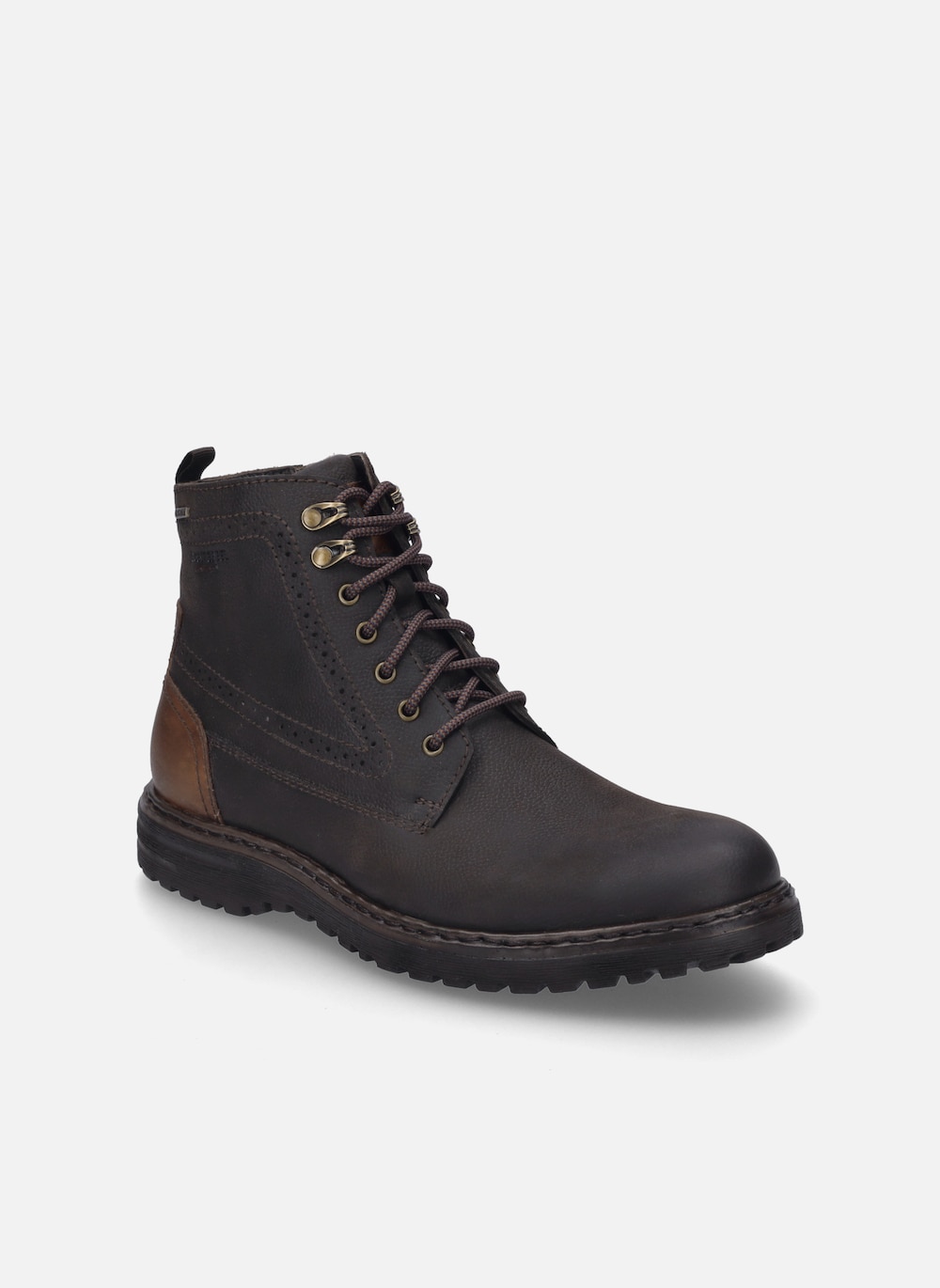 Große Größen Herren Stiefel Erroll 53, Herren, braun, Größe: 40, Sonstige/Leder, Happy Size DE Men von JOSEF SEIBEL