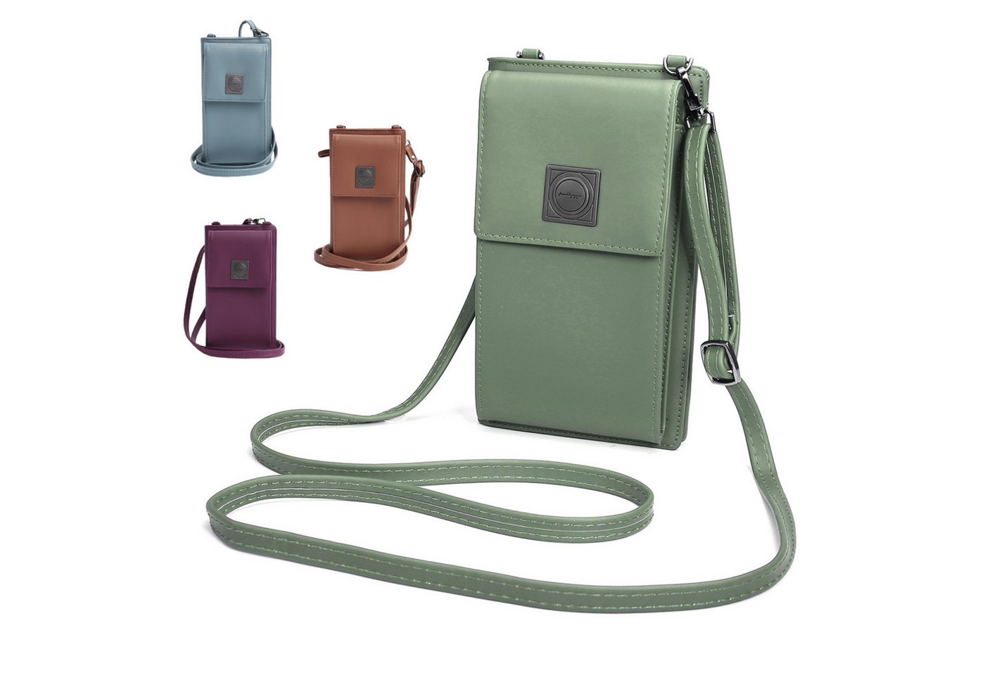 JOSEKO Handtasche Handytasche in Grün, Stilvolle und praktische Lösung für unterwegs von JOSEKO