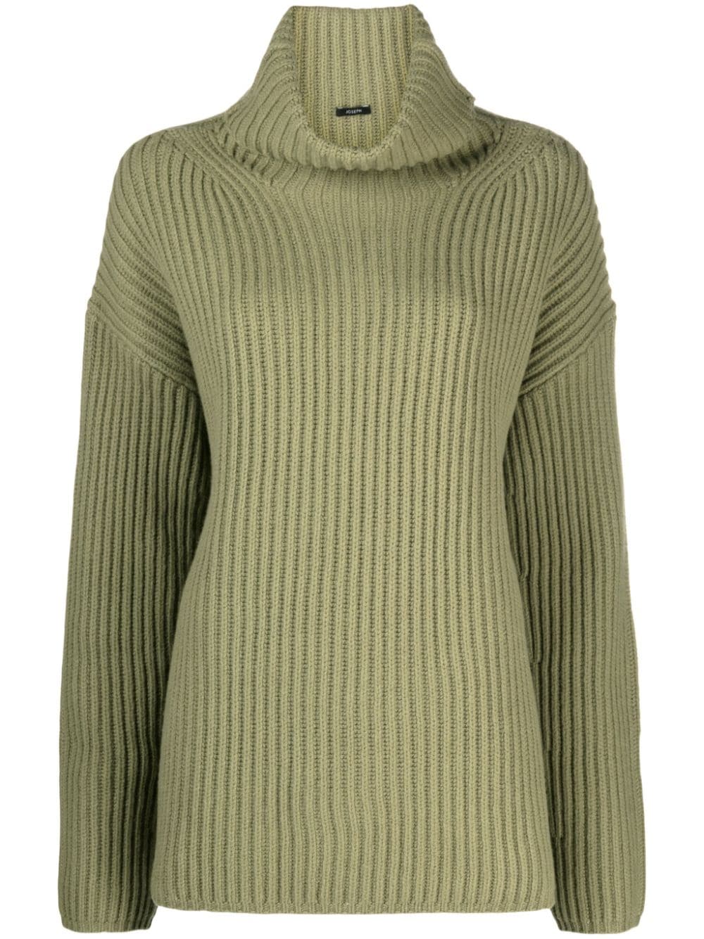 JOSEPH Rollkragenpullover aus Merinowolle - Grün von JOSEPH