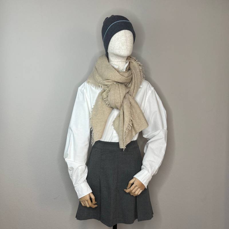 Großes Kaschmirtuch Mit Fransen von JOSEPHknitwear