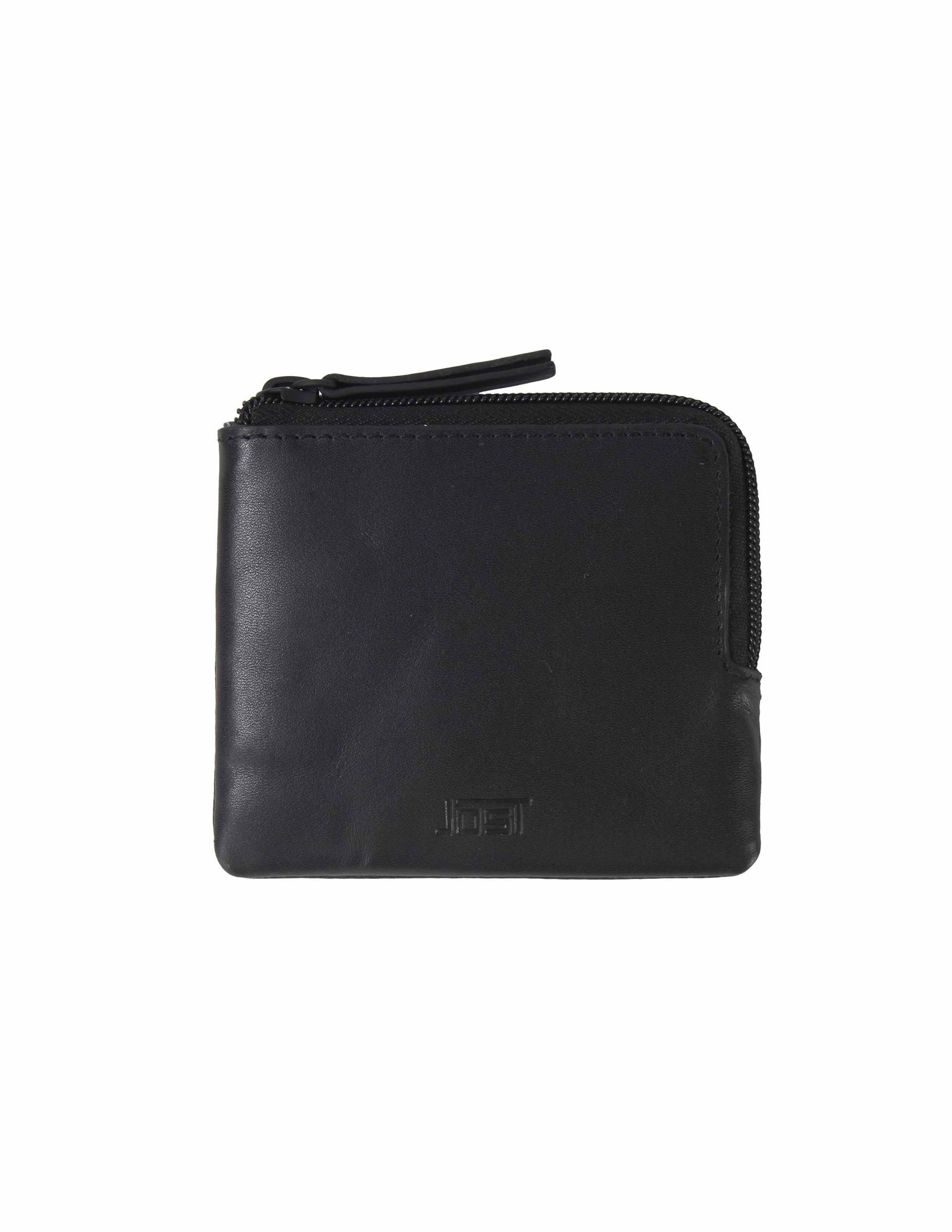 JOST - AARHUS Geldbörse / Portemonnaie Schwarz von JOST