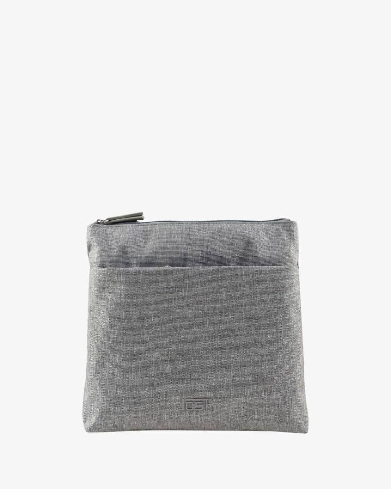 JOST - BERGEN Messenger Shoulder Bag Lightgrey Hellgrau von JOST