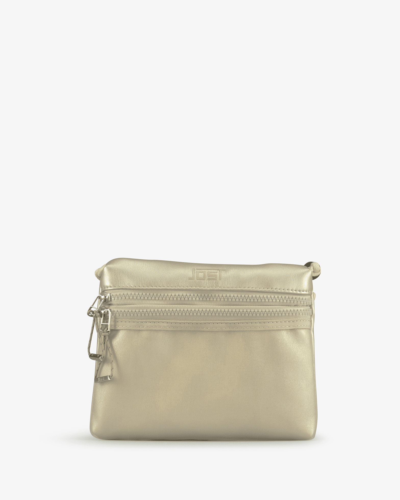 JOST - KAARINA Pouch / Mini Schultertasche silber von JOST