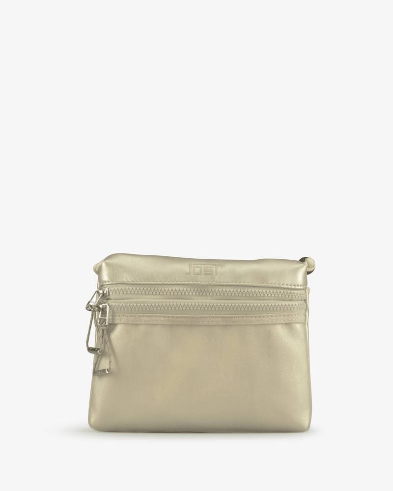 JOST - KAARINA Pouch / Mini Schultertasche silber von JOST