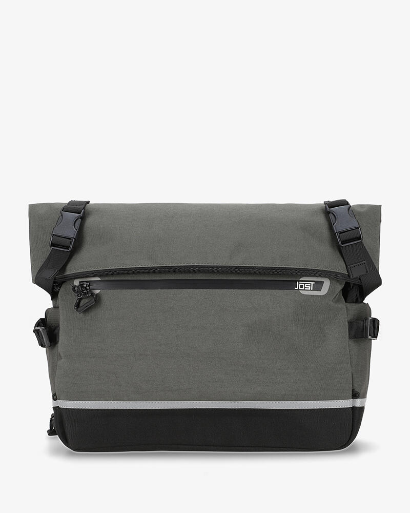 JOST - LILLEHAMMER Messenger Bag olive von JOST
