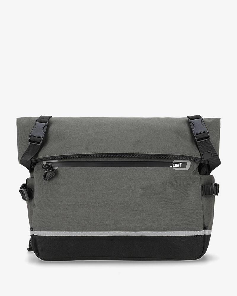 JOST - LILLEHAMMER Messenger Bag olive von JOST