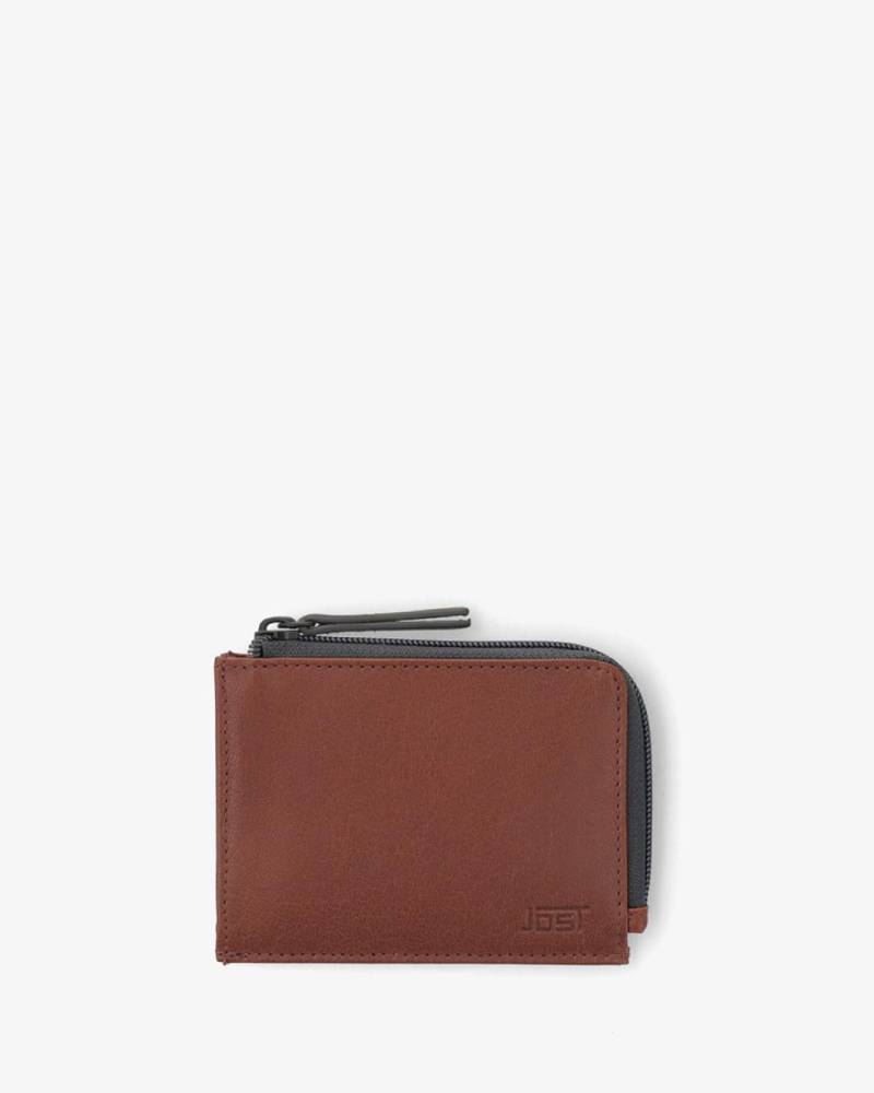 JOST - MALMÖ Kreditkartenetui Malmö Kartenetui Cognac Cognac von JOST