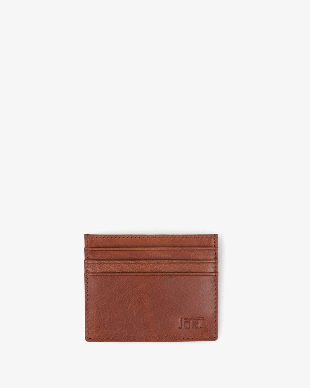 JOST - MALMÖ Kreditkartenetui Malmö Kartenetui Cognac Cognac von JOST